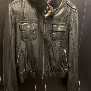 Vigoss Jeans Brand Leather Jacket